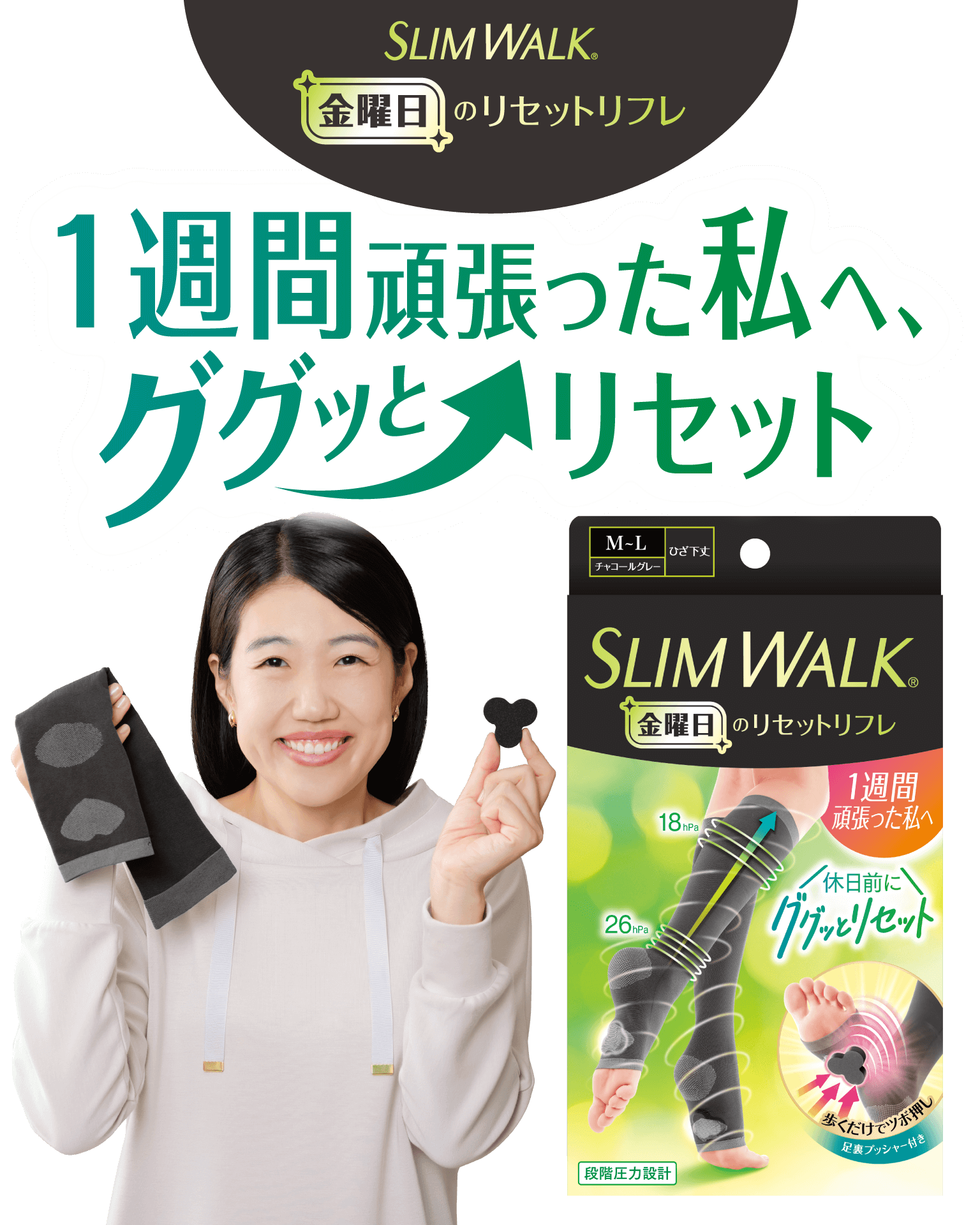 一週間頑張った私へ、ググッとリセット